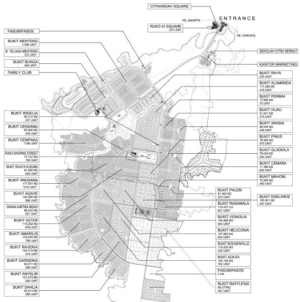 masterplan Citra Indah April 2013